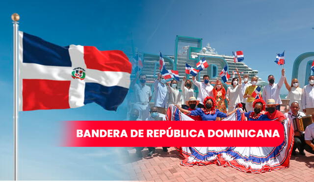 La bandera de República Dominicana fue izada por primera vez el 27 de febrero de 1844. Foto: composición LR/ iStock / Hosteltur