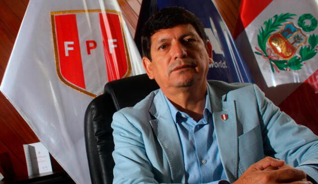Agustín Lozano, presidente de la FPF, es investigado. Foto: FPF
