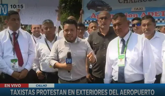 Taxistas aseguran que están dispuestos a cumplir sus ordenanzas y reglas, pero piden una mesa de diálogo para llegar a una solución. Foto: captura de Canal N