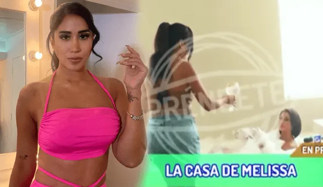 Melissa Paredes muestra en exclusiva su casa a "Préndete"