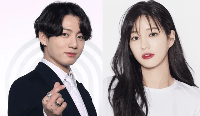 Jungkook, el integrante más joven de BTS, estaría en una relación con la actriz de k-dramas Lee Yoo Bi. Foto: composición Hybe/Naver