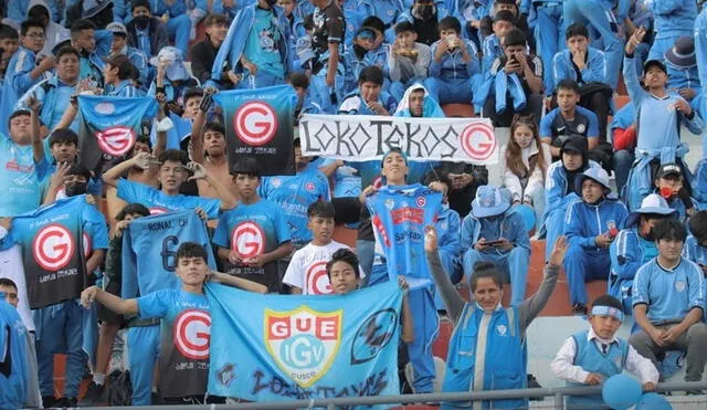 Hinchada del Deportivo Garcilaso. Foto: La República.