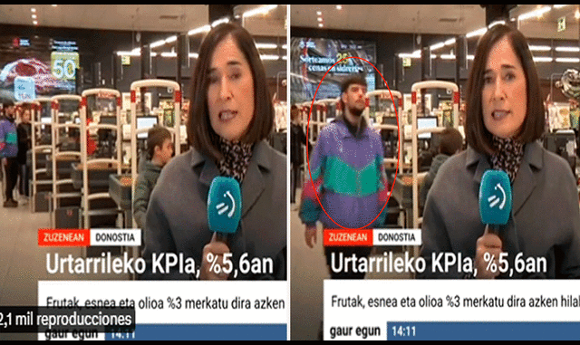 El hombre no imaginó que su delito quedaría expuesto en televisión nacional. Foto: composición de LR/TikTok/@Casasola_89