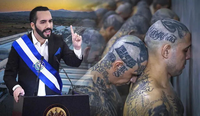 El presidente de El Salvador informó del traslado de los primeros presos a un nuevo recinto penitenciario. Foto: composición LR/AFP