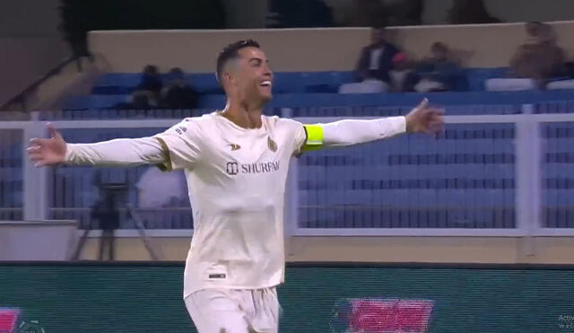 Cristiano Ronaldo llegó al Al-Nassr tras salir del Manchester United. Foto: captura