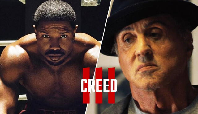 Sylvester Stallone tuvo algunas diferencias en la realización de "Creed 3" y Michael B. Jordan recordó que esta es una saga sobre Adonis. Foto: composición LR/Warner Bros