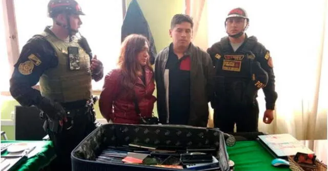 Los detenidos son oriundos de Lima. Foto: Cajamarca Noticiosa