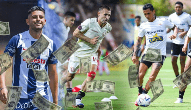 Uno de los tres principales equipos del Perú tiene el plantel más caro del torneo nacional. Foto: composición LR/Alianza Lima/Universitario/Sporting Cristal