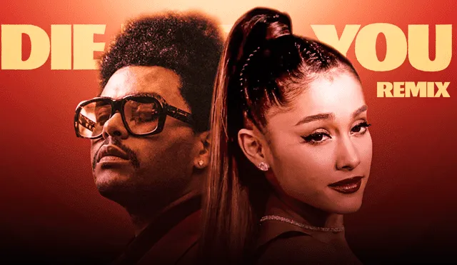 Ariana Grande y The Weeknd sorprenden con nueva colaboración y estrenan "Die for you Remix". Foto: composición LR/Fabrizio Oviedo/AFP