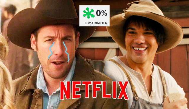 Esta película de Adam Sandler para Netflix se estrenó en 2015, cuando el streaming aún escalaba en popularidad. Foto: composición LR/Netflix