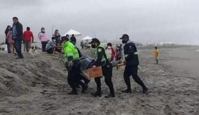 Ciudadano habría sido arrastrado por las olas. Foto: referencial/Yaraví