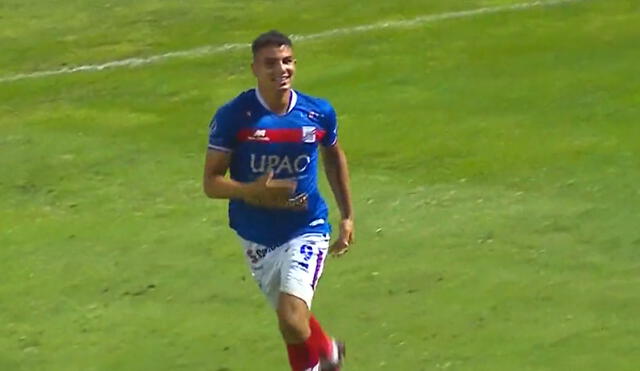 Matías Succar puso el 1-0 de Carlos Mannucci. Foto: captura de GolPerú