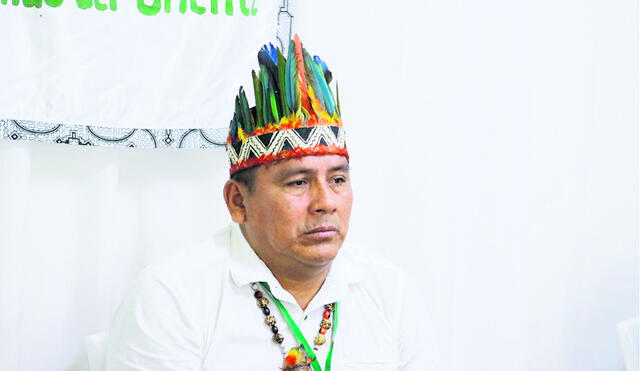 Alerta. Apu Beltrán Sandi Tuituy advierte que norma extinguiría a indígenas en aislamiento. Foto: difusión