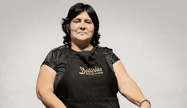 Comercio. Rosa Pallqui fundó Delicius en el 2013, catering de bocaditos salados y dulces. Foto: Gerardo Marín/La República