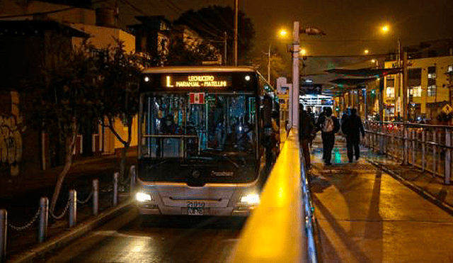 Metropolitano: ATU anuncia el retorno del servicio del Lechucero que operará durante las madrugadas. Foto: Andina