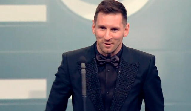 Lionel Messi se llevó el premio The Best 2023. Foto: captura ESPN