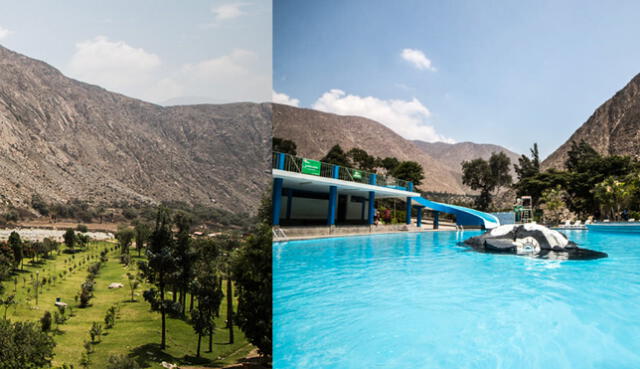 El centro campestre Las Gambusinas es uno de los clubes recreacionales con piscinas en Lima. Foto: composición LR/Las Gambusinas