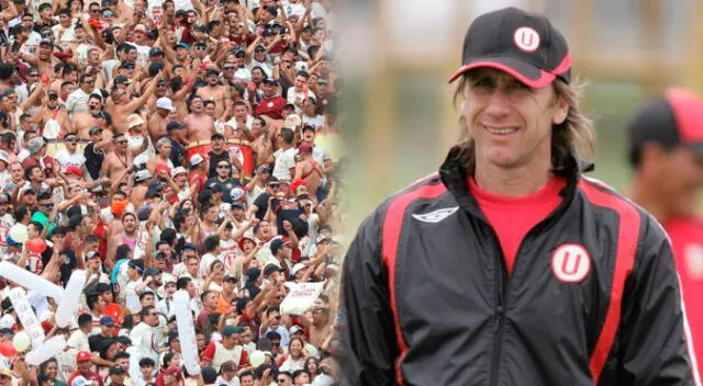 Ricardo Gareca llegó a Universitario de Deportes en el 2008 y ganó el Torneo Apertura. Foto: composición GLR