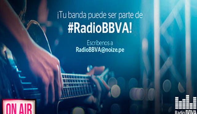 Radio BBVA: el proyecto dedicado a músicos nacionales lanzó programa en la FM