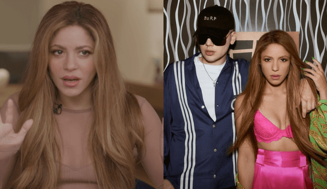 Shakira se siente agradecida de haber colaborado con Bizarrap. Foto: composición LR/Instagram - Video: N+