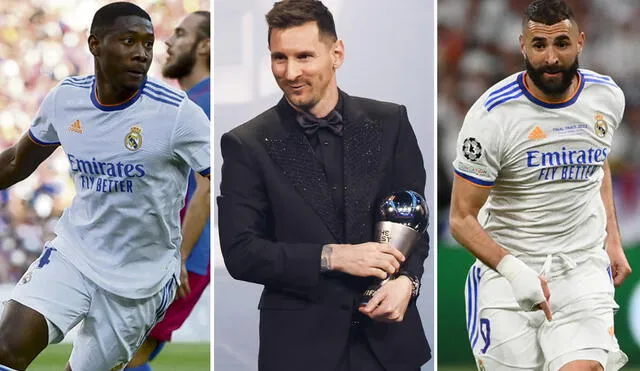 Messi superó a Benzema y Mbappé como mejor jugador del 2022 en los premios The Best. Foto: composición/AFP/EFE