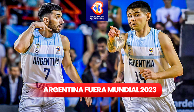 La Selección Argentina no participará en el torneo más importante de básquet. Foto: ComposiciónLR/ FIBA