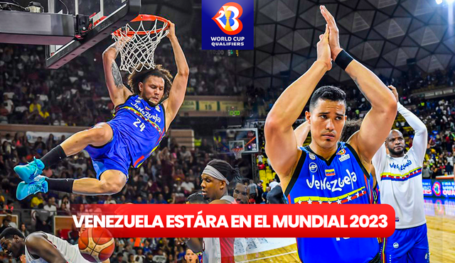 Venezuela estará presente en el próximo Mundial de Básquet 2023. Foto: composición LR/ FIBA