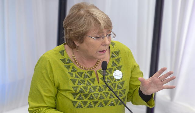 Michelle Bachelet fue presidenta de Chile de 2006 a 2010 y luego fue electa para el período 2014-2018. Foto: AFP