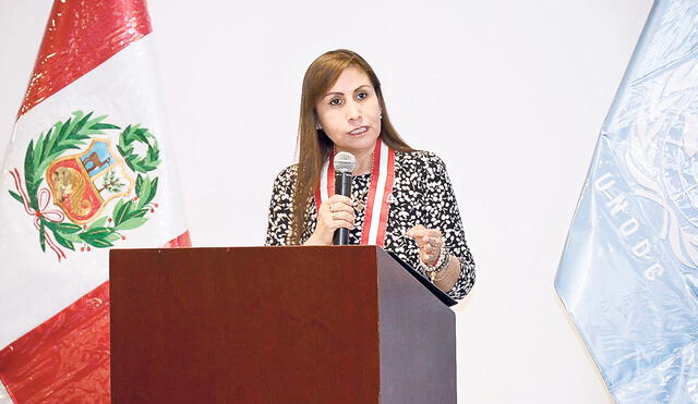 Control. La fiscal de la Nación, Patricia Benavides, promueve nueva coordinadora. Foto: difusión