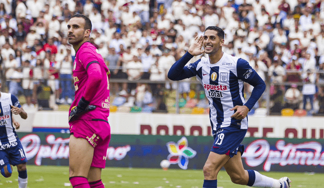 Pablo Sabbag es el goleador de Alianza Lima en la Liga 1. Foto: Alianza Lima
