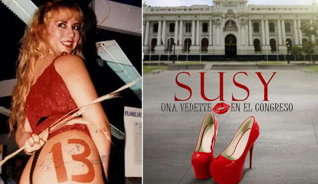 Susy Díaz es un icono de la farándula peruana. Foto: composición LR/difusión/Exitosa