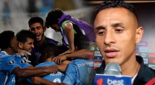 Yoshimar Yotún festejó la victoria de Sporting Cristal, de paso dejó un contundente mensaje. Foto: composición GLR