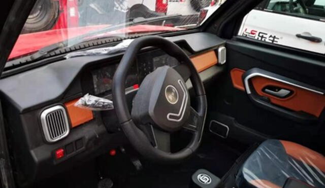 El interior de una Lesheng K2. Foto: Lesheng