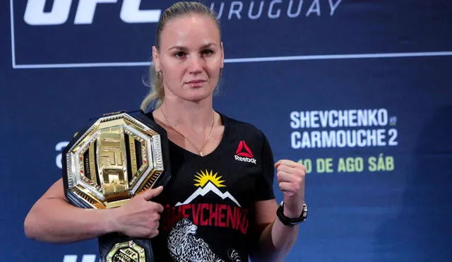 Valentina Shevchenko defenderá su título peso mosca de la UFC. Foto: EFE