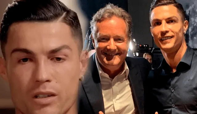 Cristiano Ronaldo es gran fan de Piers Morgan desde su llegada a Inglaterra. Foto: Composición LR/YouTube/Piers Morgan Uncensored