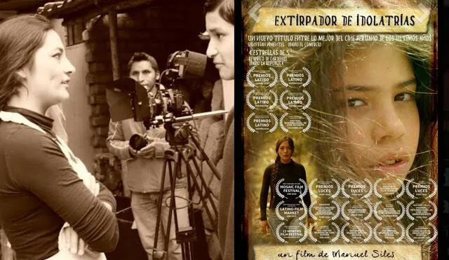 Filme "Extirpador de idolatrías" gana nuevos premios. Foto: composición LR/ captura de Twitter