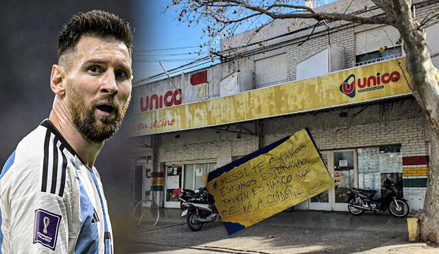 Lionel Messi es amenazado en su ciudad natal Rosario. Foto: composición de La República/AFP/TN Argentina