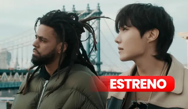 J. Cole y J-Hope presentan "On the street" este fin de semana. Foto: BIGHIT Music