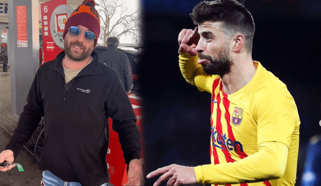 Jordi Martin aseveró que Gerard Piqué se encontraba con Clara Chía cuando sucedió el penoso incidente. Foto: composición LR/Instagram/Jordi Martin/Gerard Piqué - Video: Willax