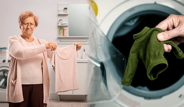 Descubre cómo recuperar la ropa encogida por la lavadora. Foto: composición LR/65yMás