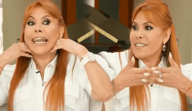 Magaly Medina no quiere hacerse "arreglitos" en la cara. Foto: composición LR/Youtube/Verónica Linares
