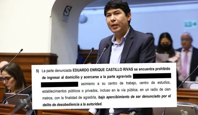Fiscalía Penal de Sullana fue notificada del caso de Eduardo Castillo. Foto: composición/Congreso