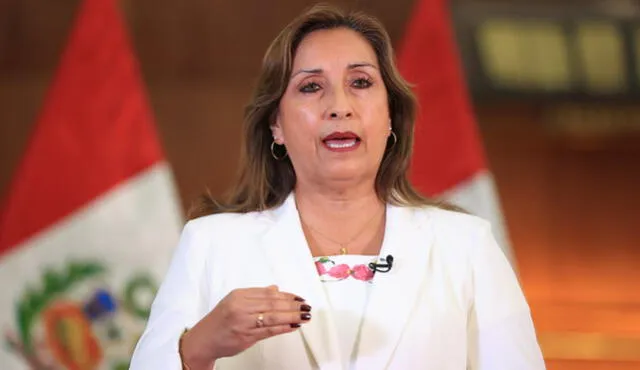 Dina Boluarte brinda una conferencia de prensa desde Palacio de Gobierno. Foto: Flickr Presidencia Perú Dina Boluarte brinda una conferencia de prensa desde Palacio de Gobierno. Foto: Flickr Presidencia Perú