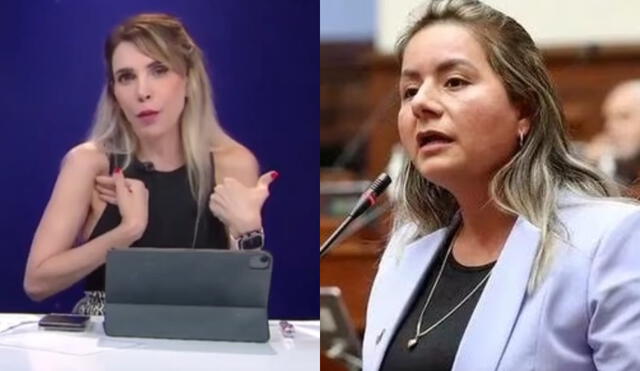 Juliana Oxenford salió con todo en "Al estilo Juliana" y respondió a los ataques de Tania Ramírez. Foto: composición LR/ATV/Congreso Juliana Oxenford salió con todo en "Al estilo Juliana" y respondió a los ataques de Tania Ramírez. Foto: composición LR/ATV/Congreso