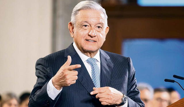 frontal. Mandatario Andrés Manuel López Obrador arremetió contra jueza de su país. Foto: EFE