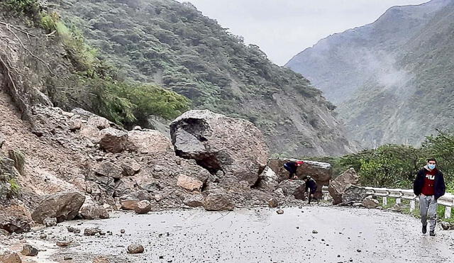 Peligro. En el Perú, hay 2.004 zonas críticas ante huaicos, deslizamientos. El 70% de ellas están en quebradas y laderas. Foto: difusión