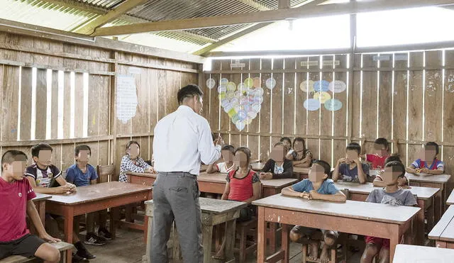 En alerta. Líderes del pueblo indígena wampís piden intervención de la Defensoría para garantizar que no se contrate a docentes acusados de abuso sexual. Foto: difusión