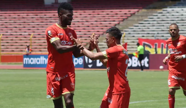 Sport Huancayo goleó a Cantolao y escaló a la mitad de la tabla de la Liga 1. Foto: Liga 1