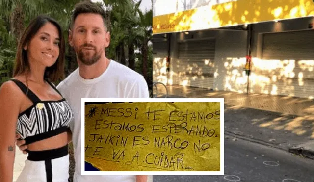 Así ocurrió el atentado al supermercado de Antonela Rocuzzo, esposa de Lionel Messi. Foto: composición LR/ El Doce