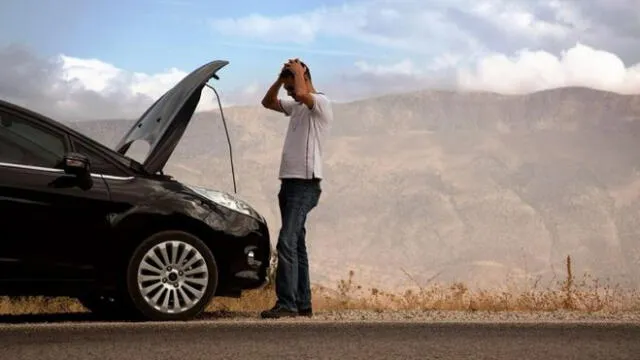 Debes mantener la calma durante una avería de carro en una autopista. Foto: difusión